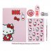 HELLO KITTY PRETTY IN PINK SUPER STATIONERY SET